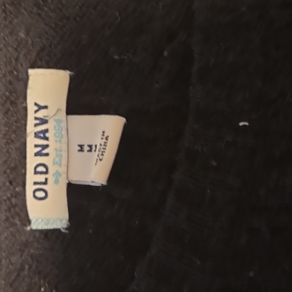 Old Navy Black Sweater W Buttons - Picture 3 of 4